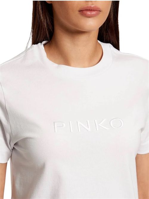 T-shirt ricamo logo PINKO PINKO | 101752A2RD/Z04
